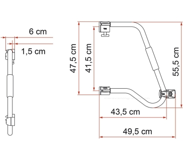 Security Bügel und Einstiegshilfe 46 Pro