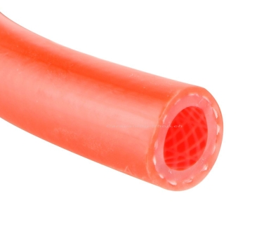 PVC-Heißwasserschlauch, 10 x 3 mm, rot, 1 Meter
