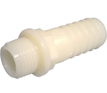 Preview: Auslaufstutzen gerade für Wassertanks, 30 mm, 1"