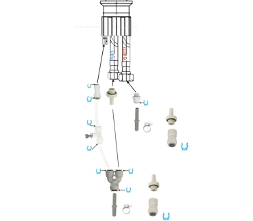 Preview: Installations-Set für UVC-Wasserhahn Zapfguard 3