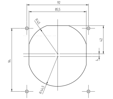 Wassereinfüllstutzen, inkl. Deckel, schwarz