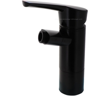 Einhebelmischer Como Duschanschluss ½" schwarz matt