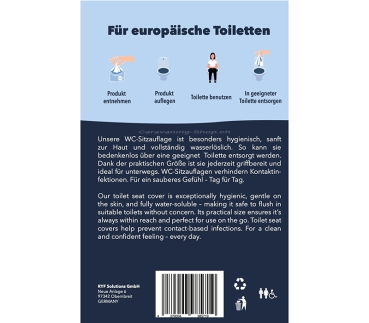 Preview: WC Sitzauflagen (25 Stück)