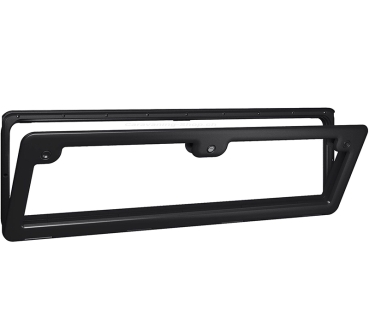 Serviceklappe Modell 7, schwarz