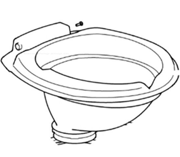 Toilettenschüssel Innenteil C502 C/X