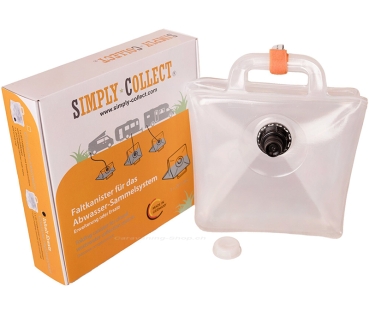 Faltkanister Abwasser-Sammelsystem mit Ventilverschluss 20 L (Erweiterung oder Ersatz)