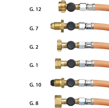 Hochdruckschläuche mit SBS G.12 (DE, NL, FI, HU, PL), 450 mm