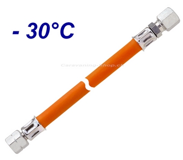 Schlauchleitung Mitteldruck PS 6 bar, G 1/4 x RVS 8, 45 cm
