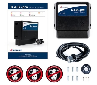 Preview: G.A.S. pro, Gaswarner mit integrierter Sirene
