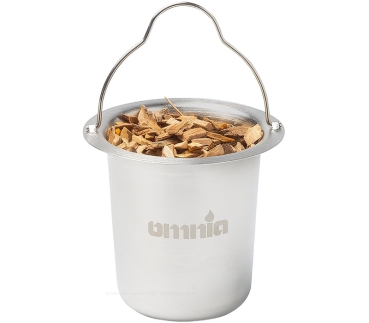 Edelstahl Räucherbecher für Omnia Backofen