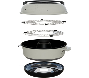 Preview: Mobiler Backofen mit Spezialglasdeckel, RoadBaker Model G