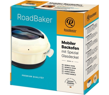 Mobiler Backofen mit Spezialglasdeckel, RoadBaker Model G