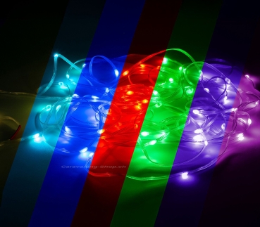 Lichterkette Astra LED-Akku-Campinglampe