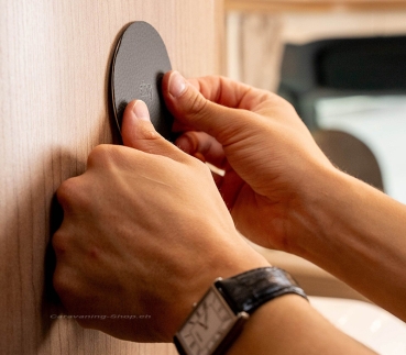 Preview: Magnet-Leuchte PORTOFINO inkl. Platzset und Pad, beige