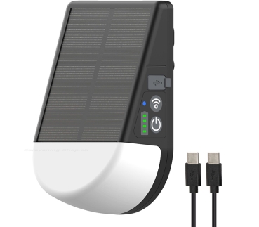 Preview: Akku-Outdoor-Solarlampe KL 300 AS mit Bewegungsmelder