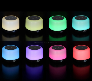 Outdoor-Solarlampe RGB