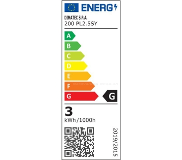 Preview: Aufbauleuchte 2,5 Watt 6000 K