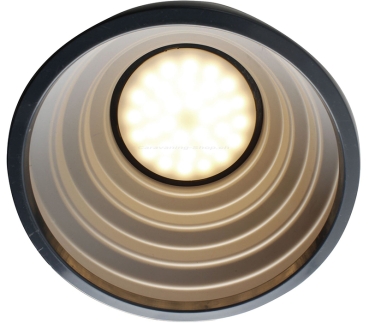 Zeltlampe Syrma LED, grau