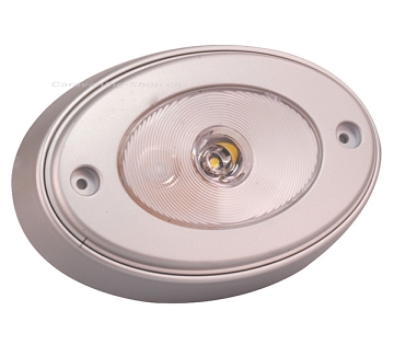 LED Aufbauspot oval  12 Volt / 1 Watt