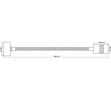 Aufbauleuchte Schwanenhals LED1x2SSH22S