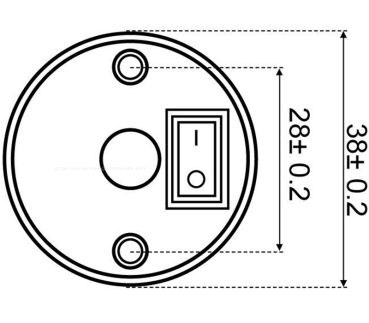 Aufbauleuchte Schwanenhals LED1x2SSH22S