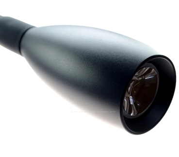 Schwanenhalsleuchte mit USBC, 42 cm