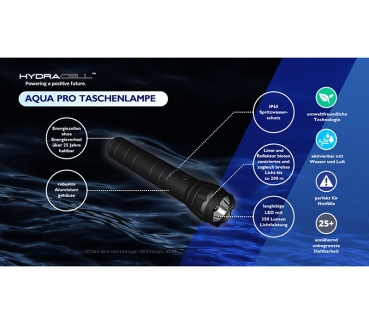 Taschenlampe HydraCell AquaPro