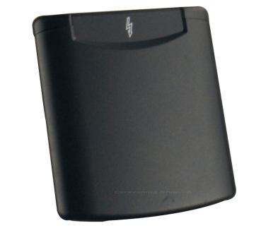 Preview: Einspeisungsstecker CEE Caravan L, 230 Volt, schwarz