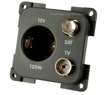 Steckdose 12 V Auto, TV, SAT