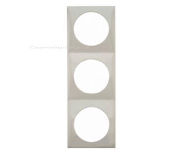 Rahmen 3-fach, chrom lackiert Integro Flow