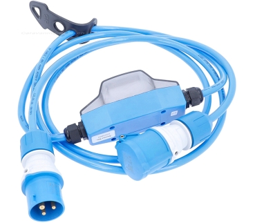Preview: Stromzähler ROCO 3, 230 V MID mit CEE-Stecker und Kupplung
