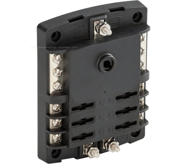 Preview: Sicherungsblock ST ATO® 6 Series mit Erdungsschiene