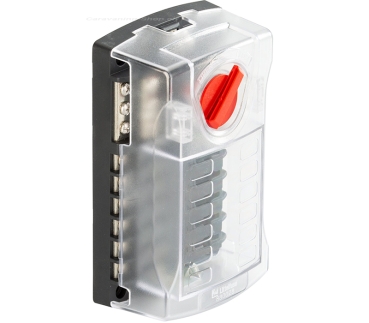 Sicherungsblock ST ATO® 12 Series mit Erdungsschiene