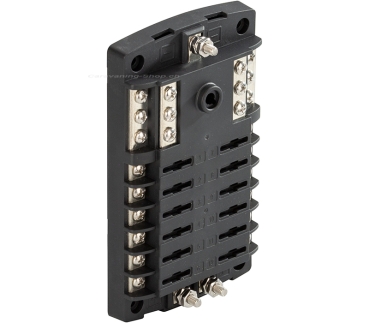 Preview: Sicherungsblock ST ATO® 12 Series mit Erdungsschiene