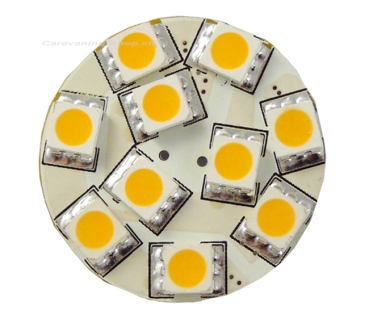 LED-Leuchtmittel, 10er SMD Modul, 12V / GZ4