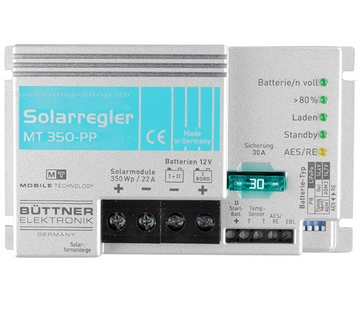 MT-Solarregler MT 350 PP, inkl. Temperatursensor