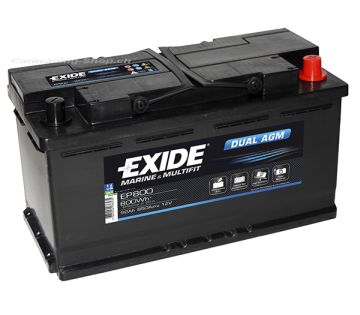 Exide AGM Bordbatterie EP 800