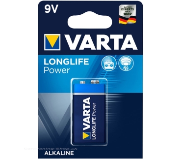 Varta Longlife Power 9V BL1