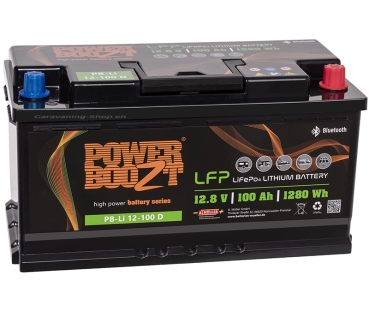 Powerboozt Lithium-Batterie, 100Ah