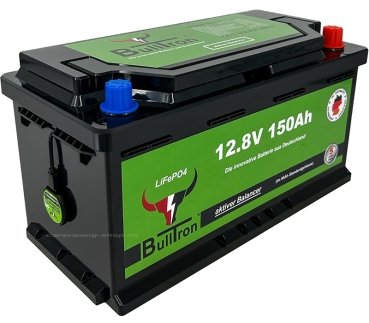 Preview: BullTron Lithium Batterie Standard 150 Ah (DIN 95), mit Smart BMS