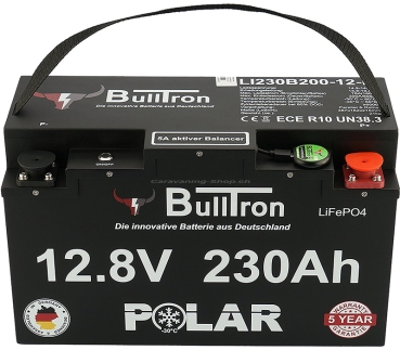 BullTron Lithium Batterie Polar 230 Ah, mit Smart BMS