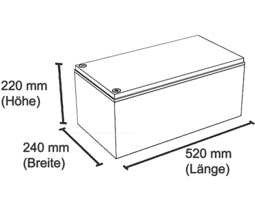 Preview: BullTron Lithium Batterie Polar 460 Ah, mit Dual-Smart BMS