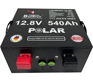 BullTron Lithium Batterie Polar 540 Ah, mit Dual-Smart BMS