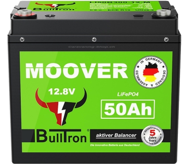 BullTron Lithium Batterie Moover  50 Ah, mit Smart BMS