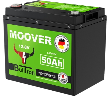 Preview: BullTron Lithium Batterie Moover  50 Ah, mit Ladegerät
