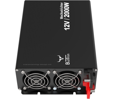 Preview: BullTron Wechselrichter 2000 W ohne Netzvorrangschaltung mit Display