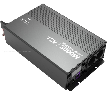 BullTron Wechselrichter 3000 W ohne Netzvorrangschaltung mit Display