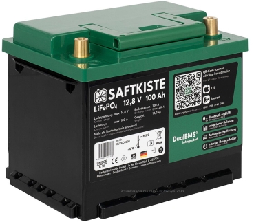 Preview: Saftkiste Lithium Batterie LiFePO₄ 100 Ah