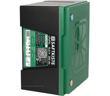 Preview: Saftkiste Lithium Batterie, Batteriepole oben, 200 Ah