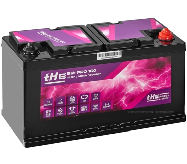 Lithium Batterie Premium LiFePO₄ tHE BatPro 160, 12,8 V, 160 Ah